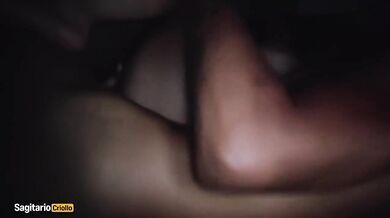 White milf chilling on camera gets pounded raw creampied