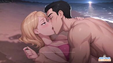 Bonfire Night blowout in cartoon milf threesome gangbang