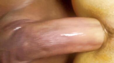 Sexy ass Anal Creampie flooded by thick cum