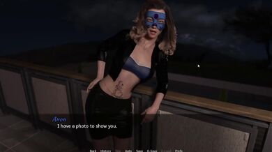 Licking a random girl's pussy loud moaning on an open balcony