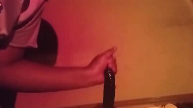 Big ass in pajamas gets fucked raw in her own bed
