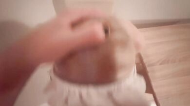 Her tight little ass got destroyed in this raw POV anal pounding