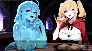 Warrior of lust destroyed gushing anime hentai gameplay with voice acting