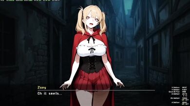 Warrior of lust destroyed gushing anime hentai gameplay with voice acting