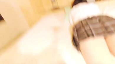 Store manager ruined Ayu-chan's first training day deep throat black hair sloppy blowjob cum dump