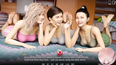 Spinning the bottle with her big ass sluts and horny teens in a porno game