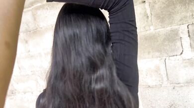 Colegiala nalgona me sedujo hasta culear en casa abandonada creampie brutal
