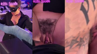 Perfect big labia hairy pussy squirt and facial deepthroat climax