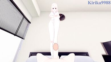 Distracted by Mona Kawai’s perfect tits Medaka Kuroiwa won’t even notice my charms 3D Hentai Rough Creampie