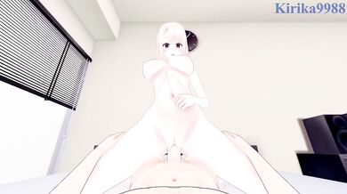 Distracted by Mona Kawai’s perfect tits Medaka Kuroiwa won’t even notice my charms 3D Hentai Rough Creampie