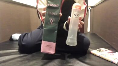 Gushing teen masturbates in net cafe with thick throbbing cock