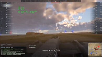 B-25 bomber destroys enemy team hard fight RB 7 0