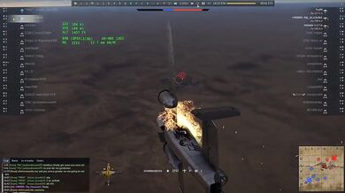 B-25 bomber destroys enemy team hard fight RB 7 0