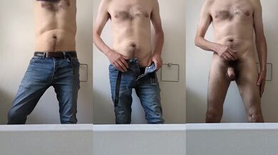 British Amateurs Strip and Masturbate Solo