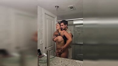 His friend destroyed me in his bathroom