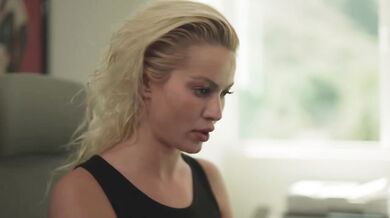 Blonde bombshell stretched raw by massive cocks ends up cum drenched