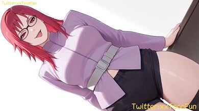 Karin Uzumaki Destroyed Gushing Blow Job Hand Job Tits Job Hentai Animation by xxtoonfun