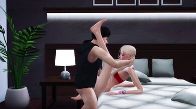 Shy Schoolgirl Cock Destroyed Her While Parents Away