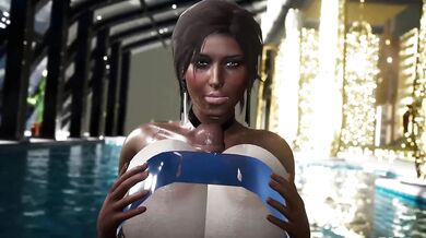 Lara Croft Hentai Big Ass Big Breasts Bikini Anal Hardcore Creampie