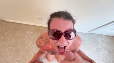 Destroyed Hot Wife Sucking Big Cock Compilation With Gushing Cum On Face And Tits
