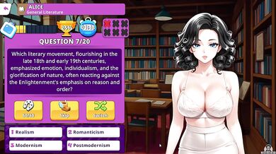 A SEXY QUIZ SHOW #07 Busty Brunette MILF Gets Destroyed By Big Dick