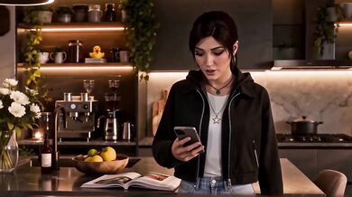 Funny AI Girl Destroyed Gushing Choked