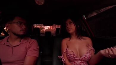 Colombiana Uber Driver Creampie Amateur Latina Choked