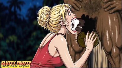Jungle Heat Blonde Wife Blowjob BBC Cuckold Cartoon