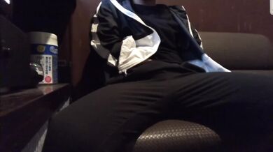 Cute Japanese Amateur Girl Masturbates Clit At Karaoke Because Room Has Someone