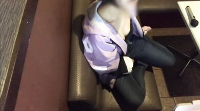 Serious Amateur Japanese Female Masturbates In Karaoke Box