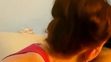Hot Redhead Deep Throat Destroyed Gushing Choked Balls Deep Swallow