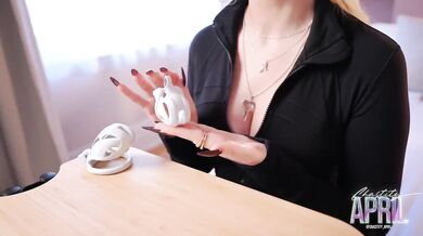 Showing Off My Huge KINK3D Chastity Collection Destroyed By Goddess