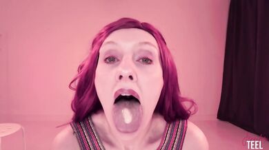 Brenda Gives You A Double Cum Countdown Butthole Winking Tongue