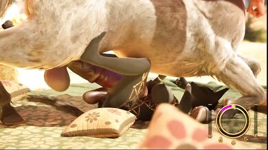 Huge Horse Cock Makes Furry Kitty Whimper Like Bitch In Heat Until Massive Load Of Cum Makes Her Belly Bulge