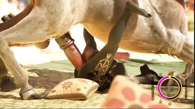 Huge Horse Cock Makes Furry Kitty Whimper Like Bitch In Heat Until Massive Load Of Cum Makes Her Belly Bulge