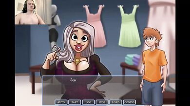 Animated Demon Deals Guy Fucks Slut In Fitting Room Cumshot