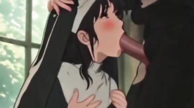 Nun Choked While Praying In Church AI Blowjob Cartoon HD