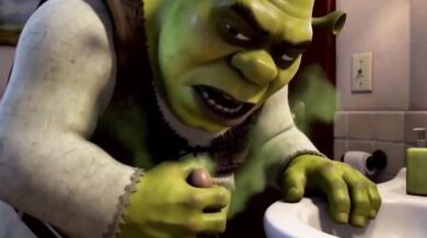 Shrek Cock Destroyed Rapunzel Deepthroat Cartoon Cumshot