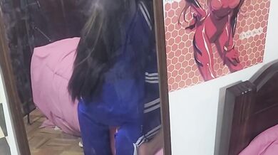 Hot Latina Colegiala Mexicana Casera Destroyed By Doggystyle POV In Mirror