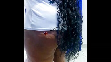 Met at the beach volleyball games and fucked on the first day big dick bbw creampie ebony hairy pussy