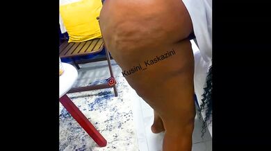 Met at the beach volleyball games and fucked on the first day big dick bbw creampie ebony hairy pussy