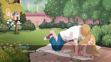 Sexy Milf Gets Destroyed by Big Dick in Porn Game Choking Wet Pussy and Ass Eaten