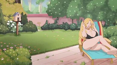 Sexy Milf Gets Destroyed by Big Dick in Porn Game Choking Wet Pussy and Ass Eaten