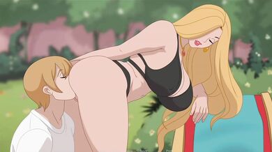 Sexy Milf Gets Destroyed by Big Dick in Porn Game Choking Wet Pussy and Ass Eaten
