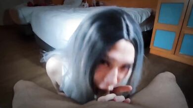 Sloppy Deep Throat Blowjob By Asian Cutie Amateur Babe G023