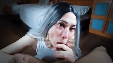 Sloppy Deep Throat Blowjob By Asian Cutie Amateur Babe G023