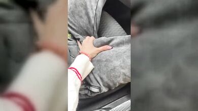 Real Masked Couple Destroyed in Car Back Seat Teasing Amateur Compilation