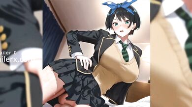 Ruka Sarashina Destroyed Gushing Choked