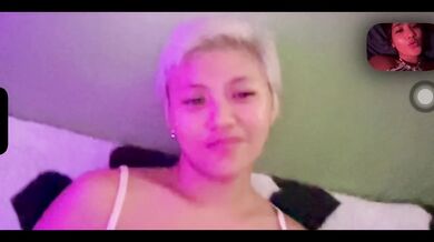 Destroyed Gushing Choked Pinay Lesbian Long Distance Phone Sex Caught Masturbating Risky Amateur
