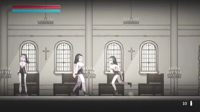 Virodar Hentai Game Destroyed Gushing Pixel Art Sexy Pussy